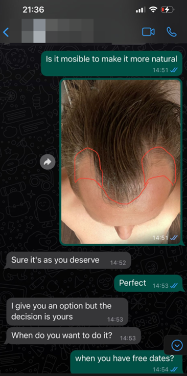 whatsapp saç ekimi kliniği 4